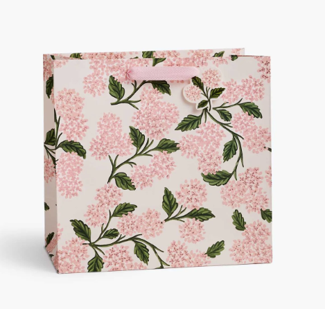 Pink Hydrangea Gift Bags