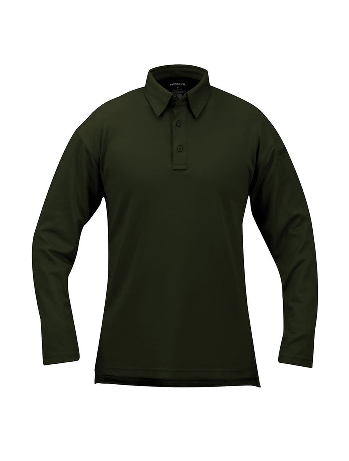 Propper Men’s I.C.E.® Performance Polo - Long Sleeve - red-diamond-uniform-police-supply