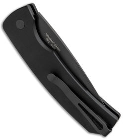 Protech Magic 2 "Whiskers" Automatic Knife Tactical (3.75" Black Serr) M2604 - GearBarrel.com