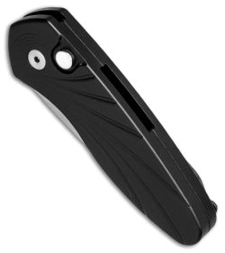 Protech Sprint Black Automatic Knife 3D Wave (1.95" Stonewash) 2936 - GearBarrel.com
