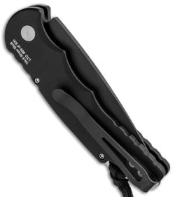 Protech TR-5.70 / TR5-70 Skull Tactical Response Automatic Knife Black (3.25" Black) - GearBarrel.com