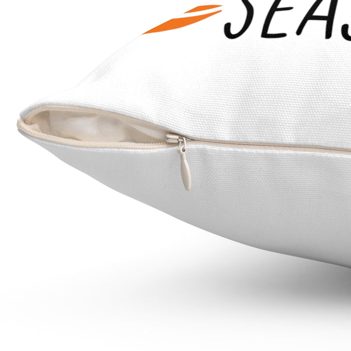 Pumpkin Spice Season Square Pillow