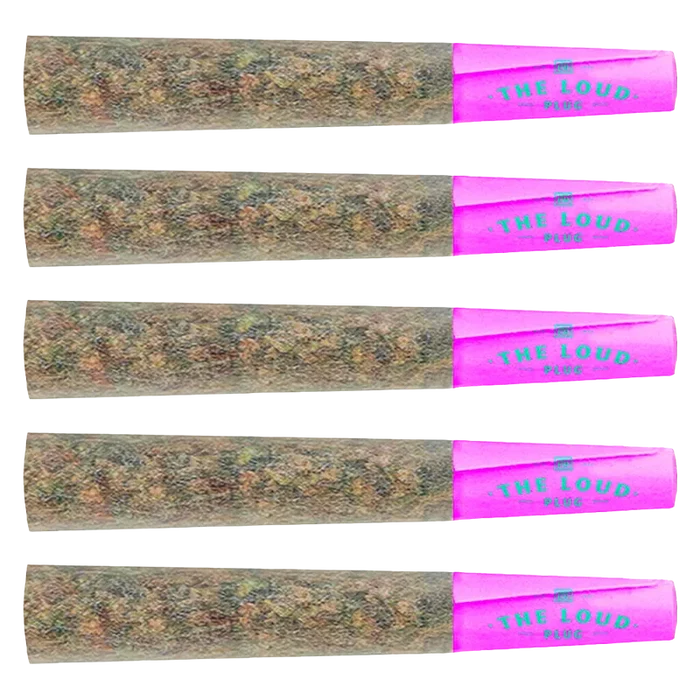 The Loud Plug 1.75 g Purple Rain PR 5 x 0.35g Pre-Rolls