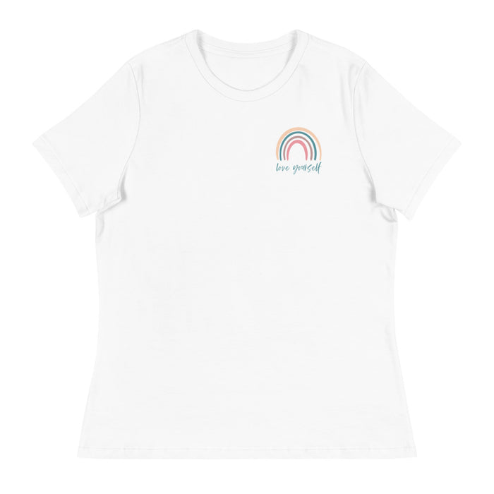 Rainbow Love Yourself Women's Relaxed T-Shirt