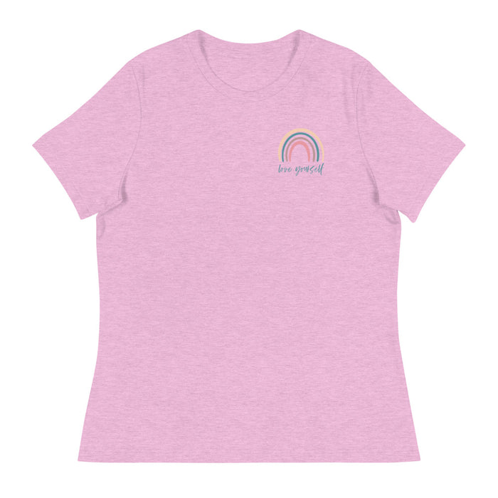 Rainbow Love Yourself Women's Relaxed T-Shirt
