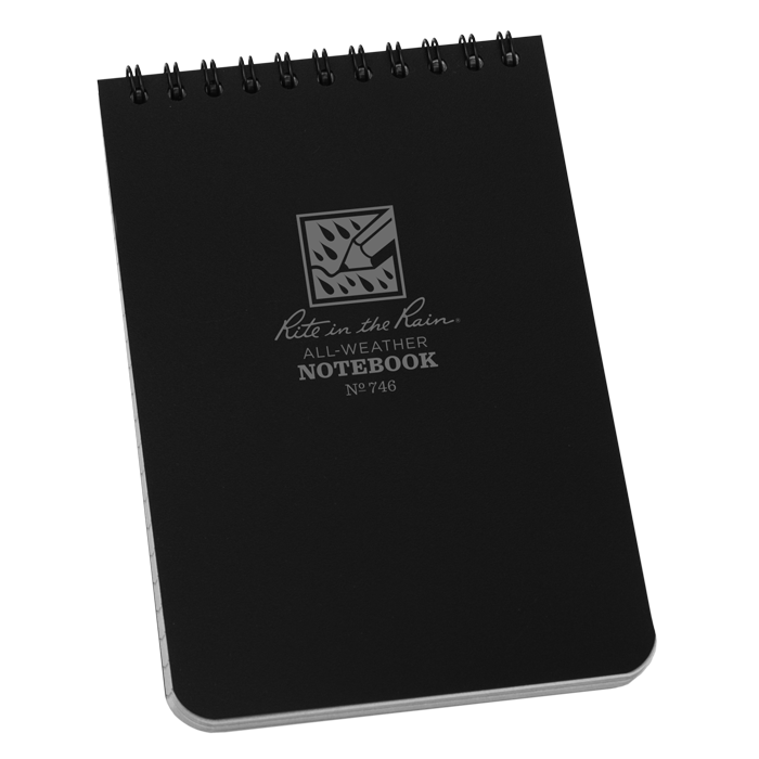 Rite In The Rain 4"x6" POCKET SPIRAL NOTEBOOK - red-diamond-uniform-police-supply