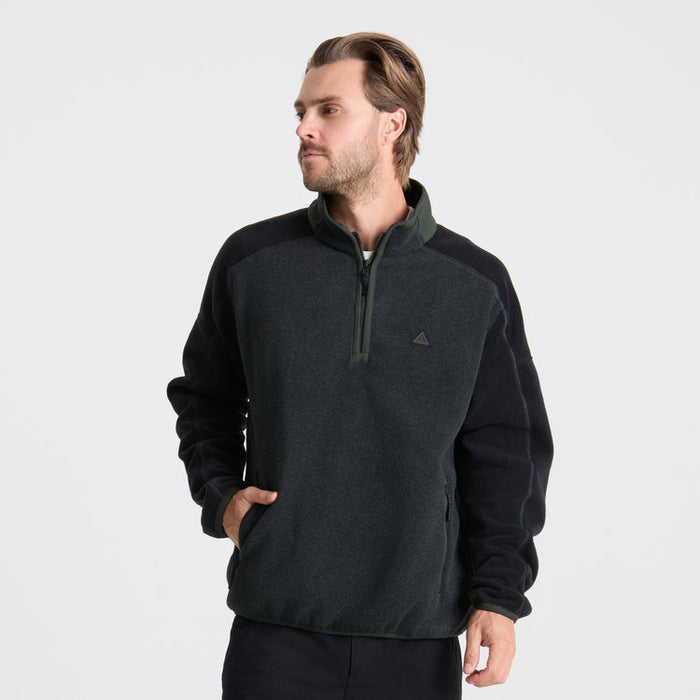 Roark Campover Fleece Mock Hoodie