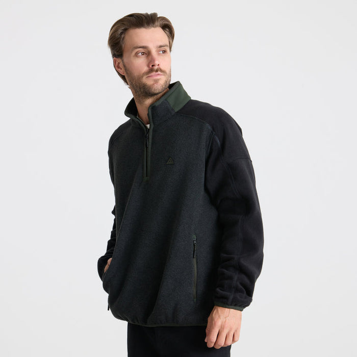 Roark Campover Fleece Mock Hoodie