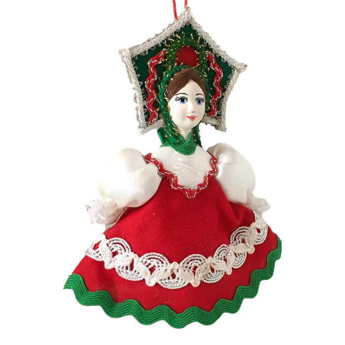 Russian doll red
