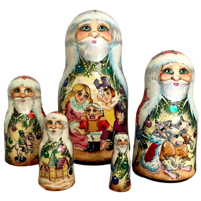 Russian nesting dolls nutcracker story
