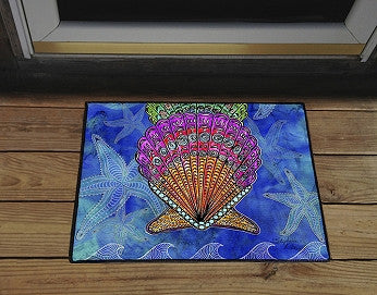 Scallop Shells Door Mat