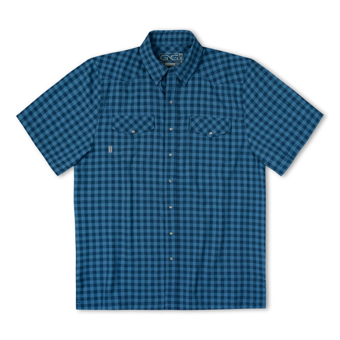 Slate Pearl Snap Shirt