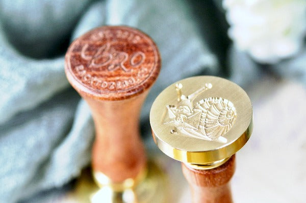 Snail Mail Wax Seal Stamp - Backtozero B20 - envelope, mail, Signature, signaturehandle, snail