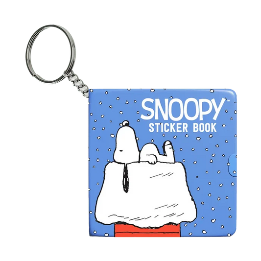 Snoopy Mini Sticker Book Keychain