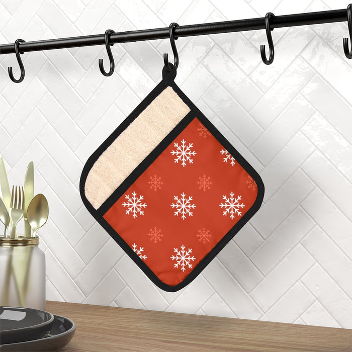 Snowflakes Pot Holder