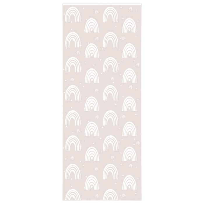 Soft Pink Boho Rainbow Wrapping Paper