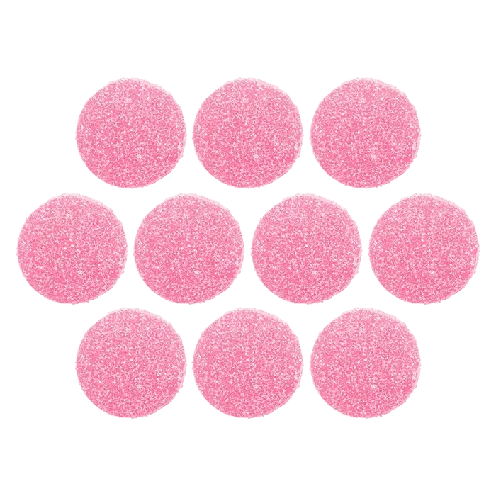 FLY NORTH 10 pack Space Tokens Watermelon 1:1 THC:CBD Gummies Edibles