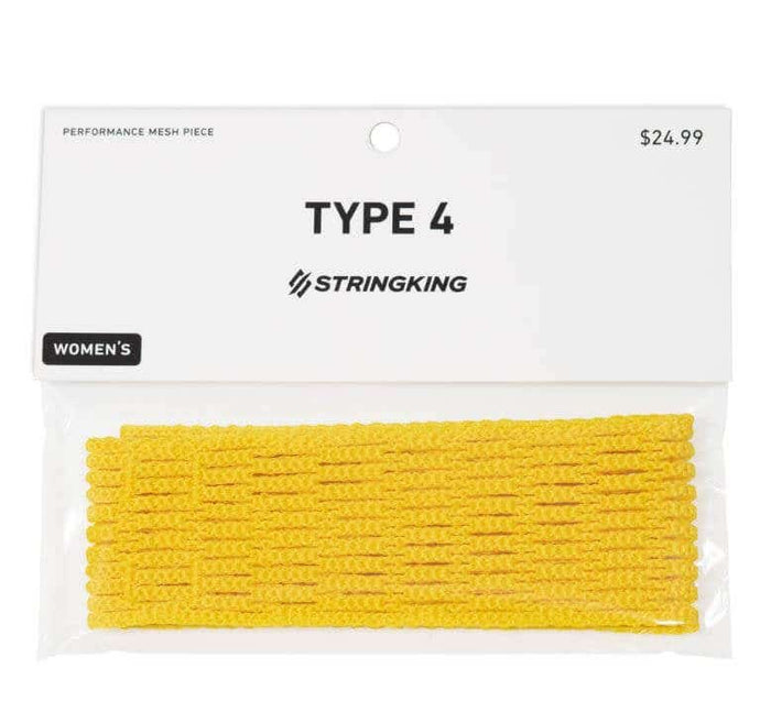 StringKing Women's Type 4 Mesh - Yellow