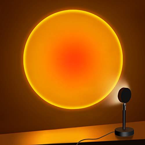 Sunset Projection Lamp, 180 Degree Rotation Rainbow Projection Lamp Led Light - Decotree.co Online Shop