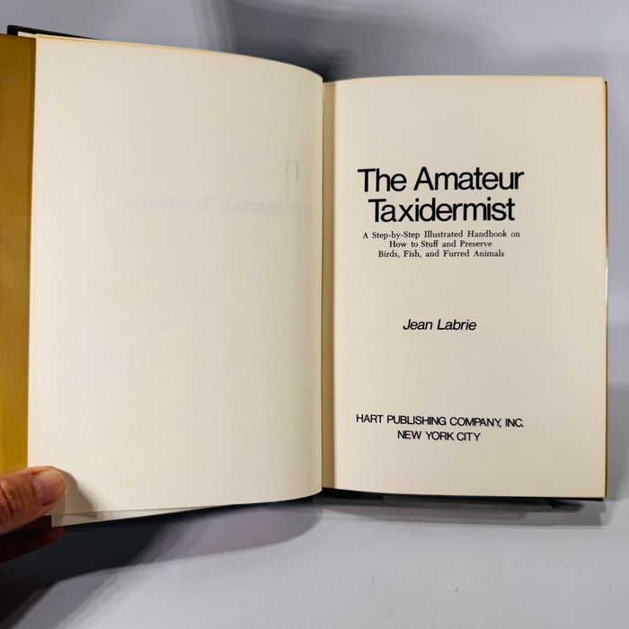 The Amateur Taxidermist by Jean Labrie (1972)