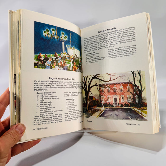 The Ford Times Cookbook by Nancy Kennedy (1968, First Printing) | Regional American Recipes | Hardcover Illustrated Travel Cookbook