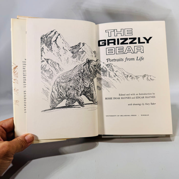 The Grizzly Bear (1966/1979) — Portraits from Life | Haynes, Univ. of Oklahoma Press, Illustrated, DJ