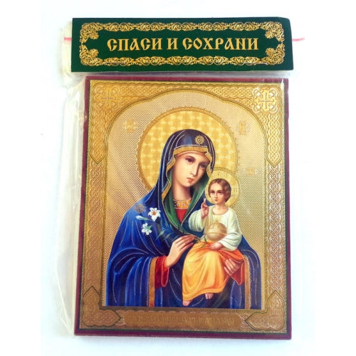 The Holy Mother of Eternal Bloom or Unfading Flowers Icon
