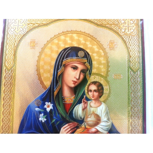 The Holy Mother of Eternal Bloom or Unfading Flowers Icon