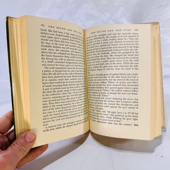 The Sound and the Fury & As I Lay Dying by William Faulkner (1946), A Modern Library Book, Hardcover with Dust Jacket