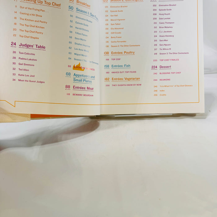 Top Chef the Cookbook introduction by Tom Coliccio by Brett Martin 2009 First Edition Chronicle Books Hardcover