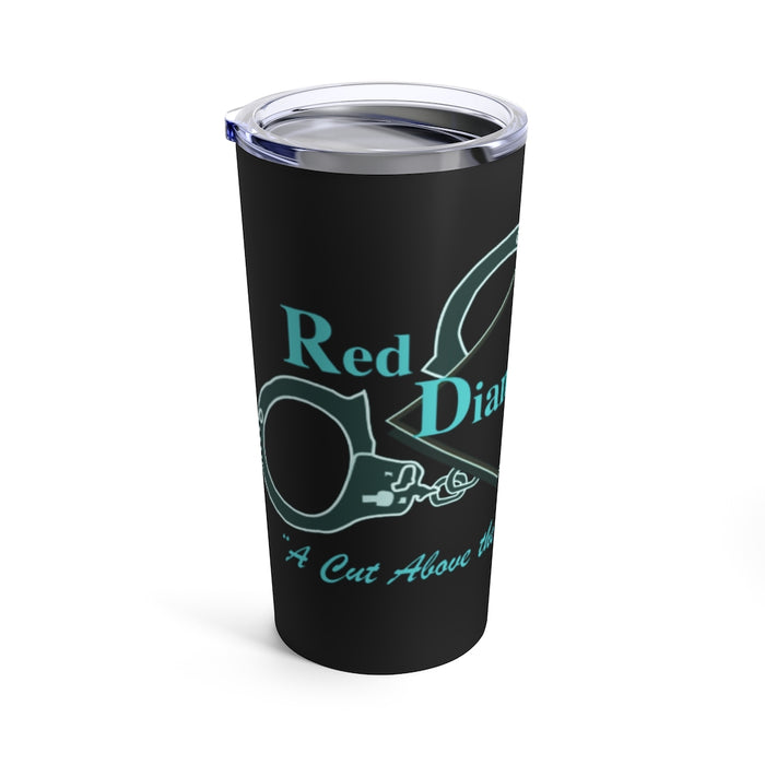 Tumbler 20oz - Red Diamond "Tron" Logo