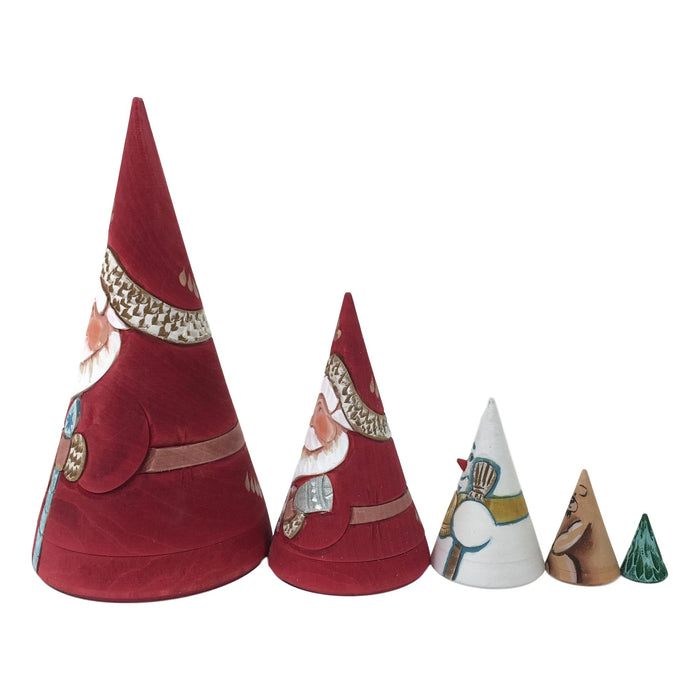 Christmas Russian nesting dolls