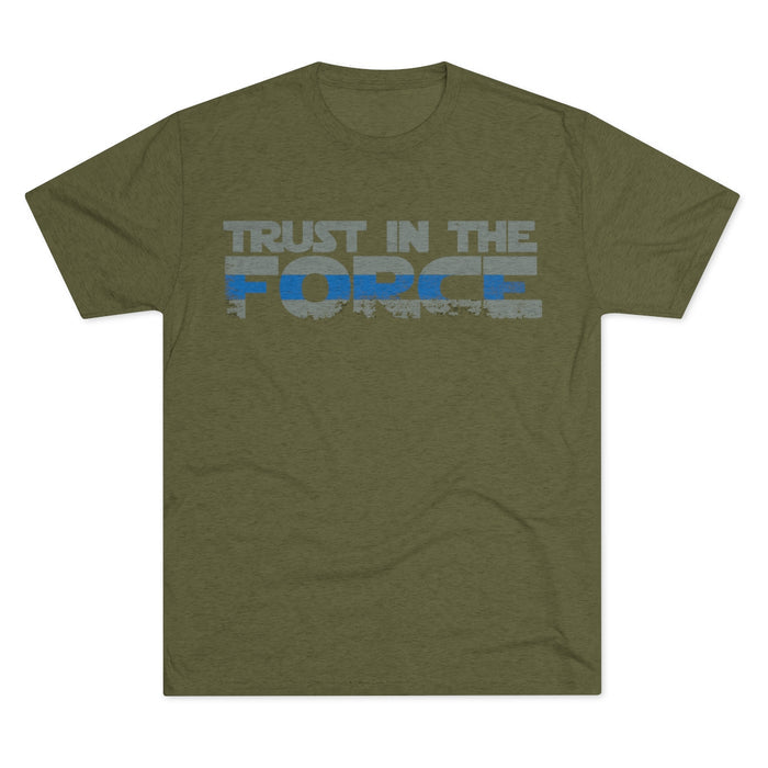 S / Tri-Blend Military Green