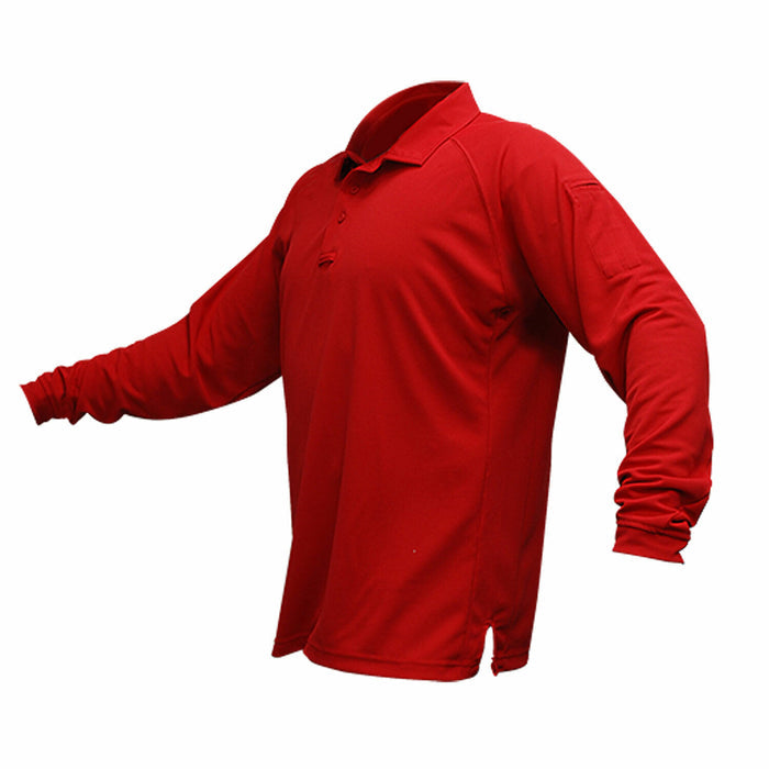 Vertx Coldblack Long Sleeve Polo