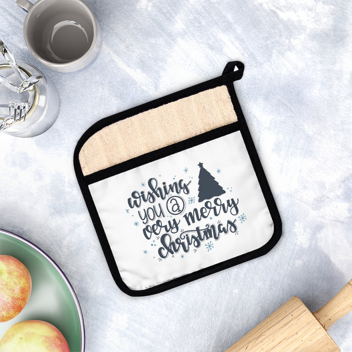 Very Merry Christmas Pot Holder