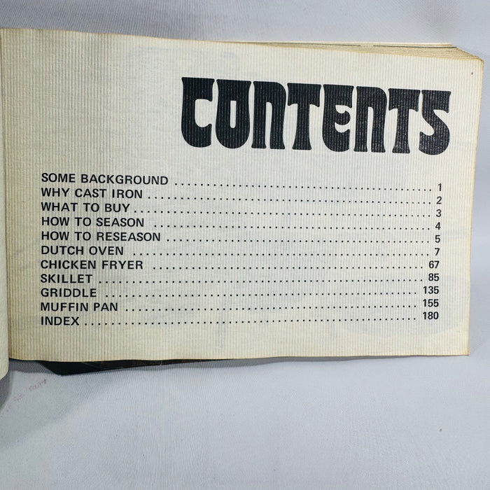 Vintage Cast Iron Cooking Cookbook — Cast Iron Cookbook (1969) — Hester Harris | Illustrated, Cast Iron Cooking