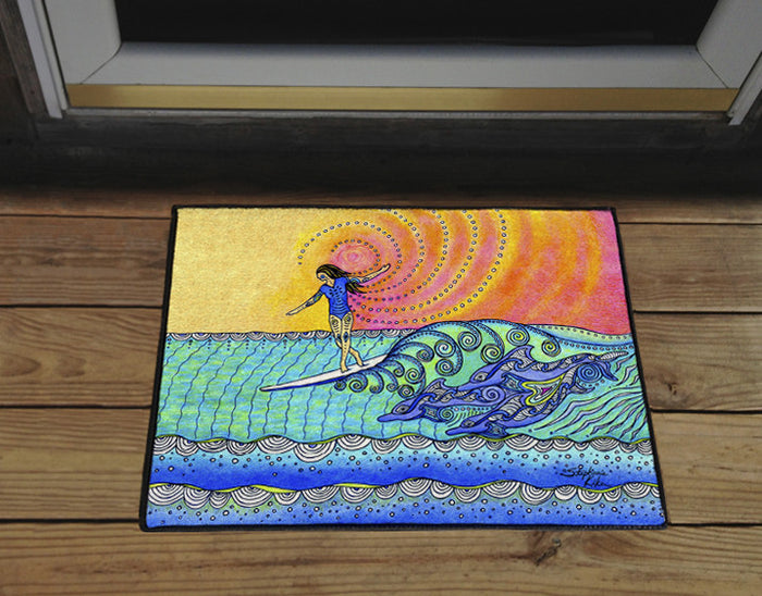 Wahine Door Mat