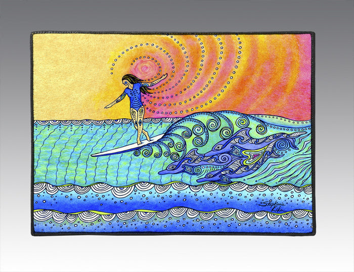 Wahine Door Mat