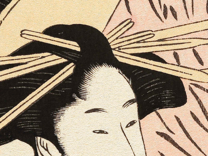 Wakamurasaki from the series Matsuba ro  by Kitagawa Utamaro, (Large print size) / BJ327-152