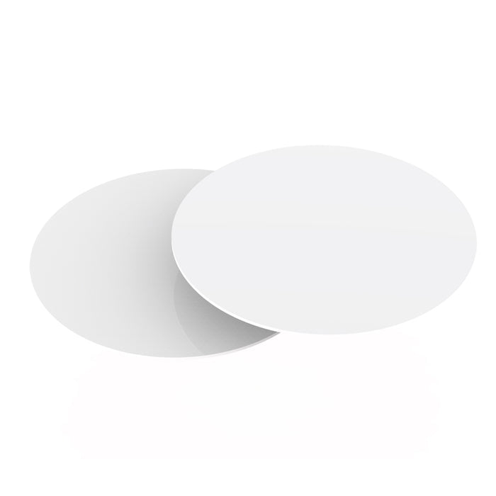 Acrylic Round Discs, great icing tool to achieve sharp edges of your buttercream icing when frosting your cake.   The perfect tool for cake decorating your own frosting cakes.