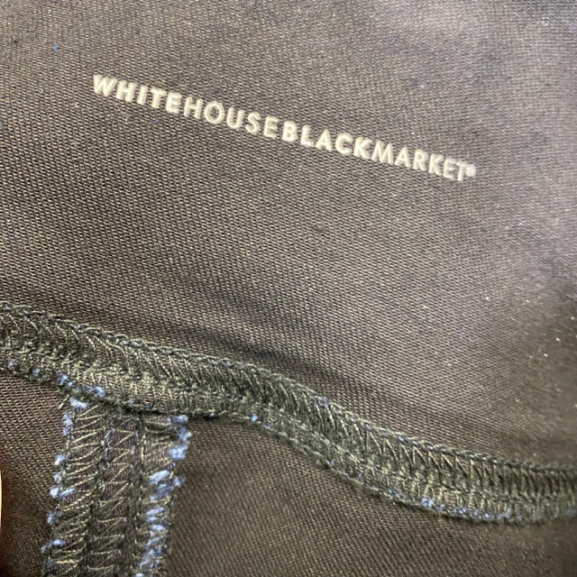 White House Black Market Size 0 Women's Navy Solid Jeggings Pants