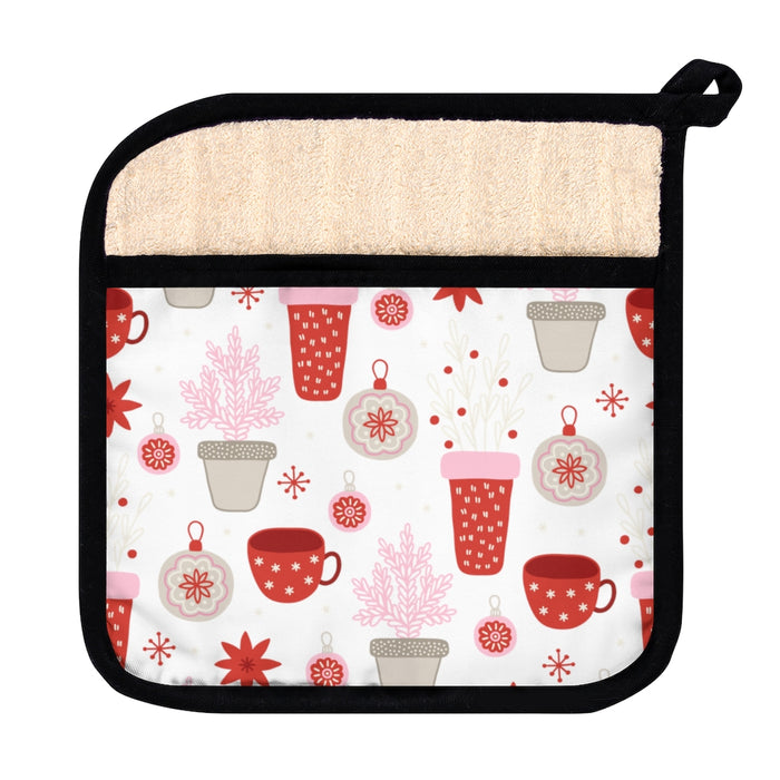 Winter Drinks Pot Holder