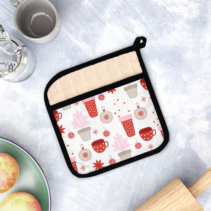 Winter Drinks Pot Holder