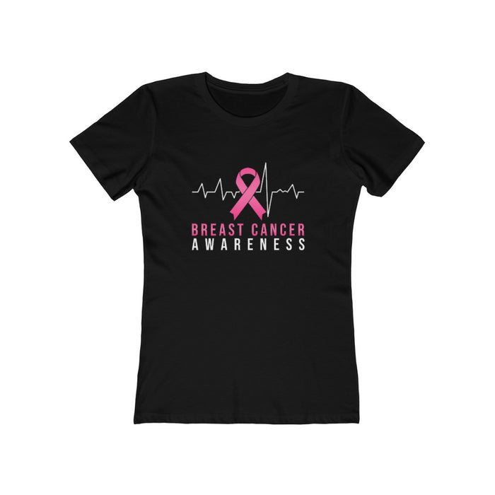 Women's The Boyfriend Tee - Breast Cancer Awareness