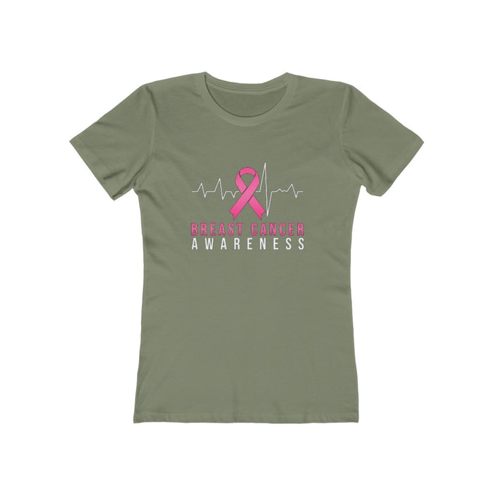 Women's The Boyfriend Tee - Breast Cancer Awareness