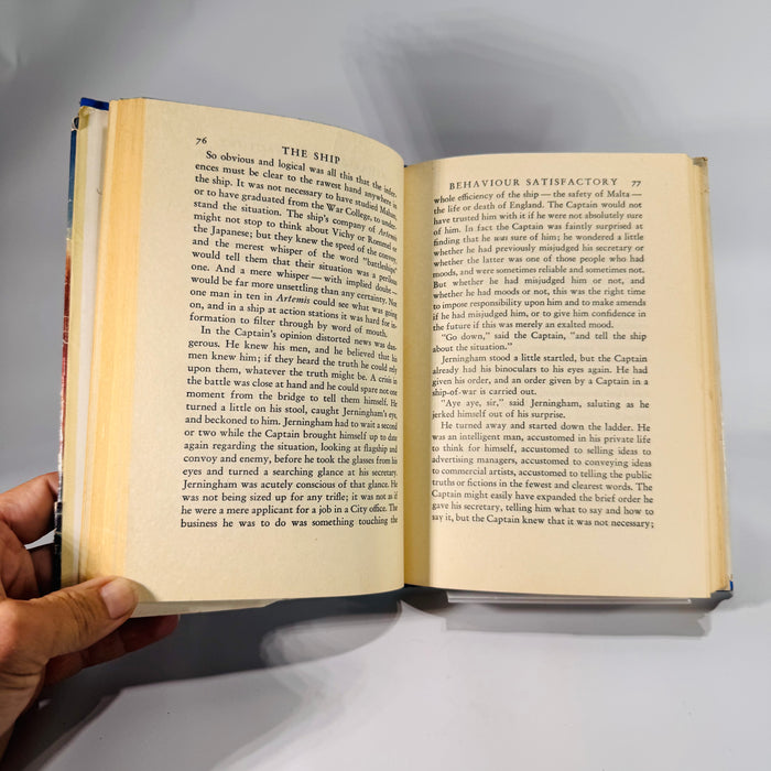 WWII Naval Fiction — The Ship (1944) — C. S. Forester | Sun Dial Press reprint, hardcover with jacket