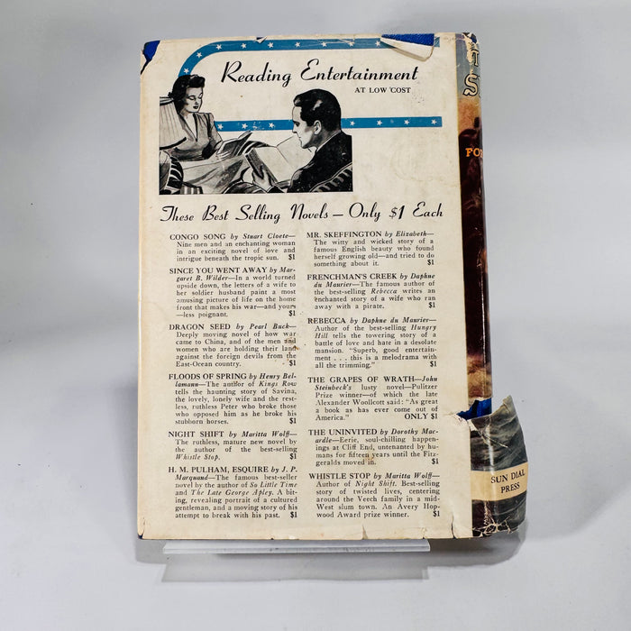 WWII Naval Fiction — The Ship (1944) — C. S. Forester | Sun Dial Press reprint, hardcover with jacket